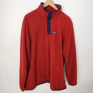 Men's Patagonia Micro-D Snap T Red XL